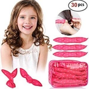 Kids Heatless Hair Rollers Foam Hair Curlers
